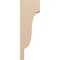 Ekena Millwork 5"W x 10"D x 30"H Thin Newport Rough Cedar Woodgrain TimberThane Corbel, Primed Tan CORUR05X10X30NEWRCPR - alternate 2
